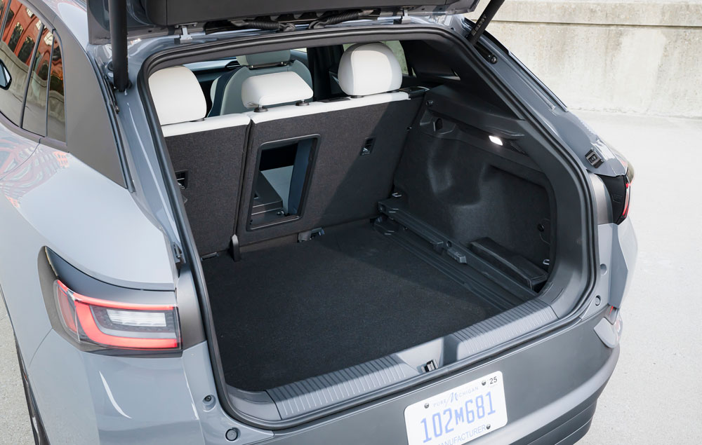 VW ID.4 trunk - Contact Anthony 714.438.6999 Internet Sales